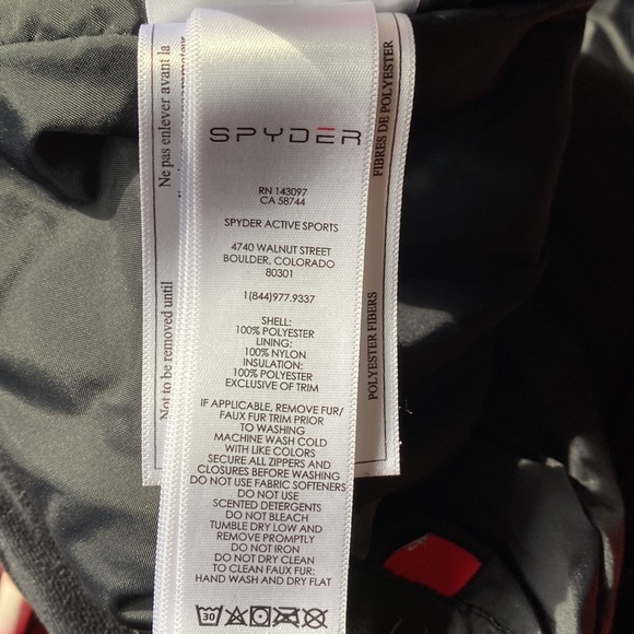 COPY - SPYDER SNOW PANTS SIZE 8. - Picture 12 of 14